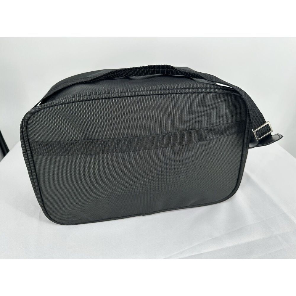 American Tourister Black Carry‎ On Bag with Shoulder Strap 15X10 Collapsible - Picture 3 of 9